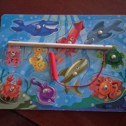 Wooden Fishing Puzzle/Game