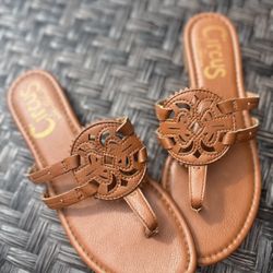 Brown Leather Sandals - Sam Edelman