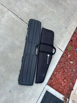 Gun cases.