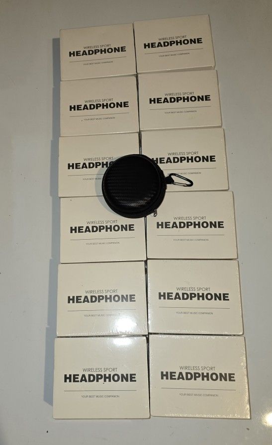 Wireless Earbuds Bluetooth Headphones for Workouts Sweat Resistant Sealed Box
