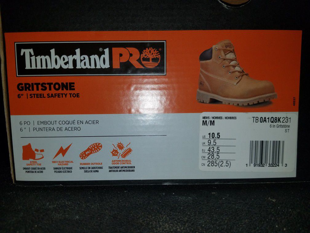 NEW Timberland Pro Work Boots - Men's Size 10.5