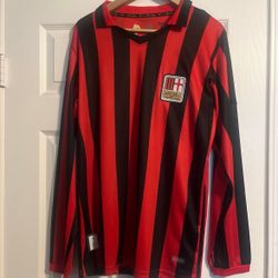 AC Milan vintage Long sleeve Jersey Santiago Gimenez Size Medium