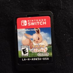 Nintendo Switch Let's Go Eevee Pokemon Game