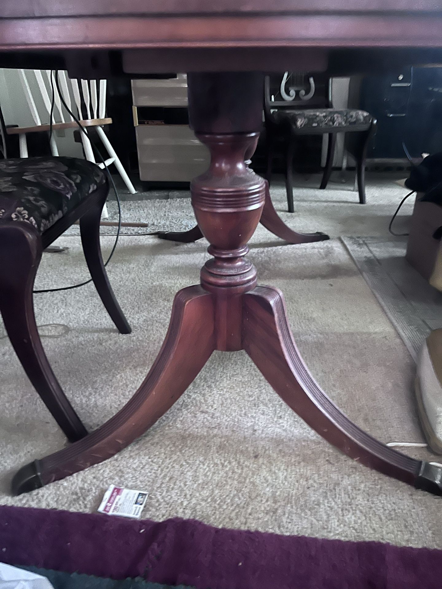 Antique Dining Room Set w/6 Chairs