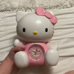 Sanrio Hello Kitty Set Clock Figure
