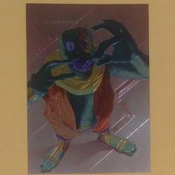 1996 Star Wars Topps Finest Refractor #52 Moruth Doole Spies Smugglers Rogues Movie Art Chrome Trading Card