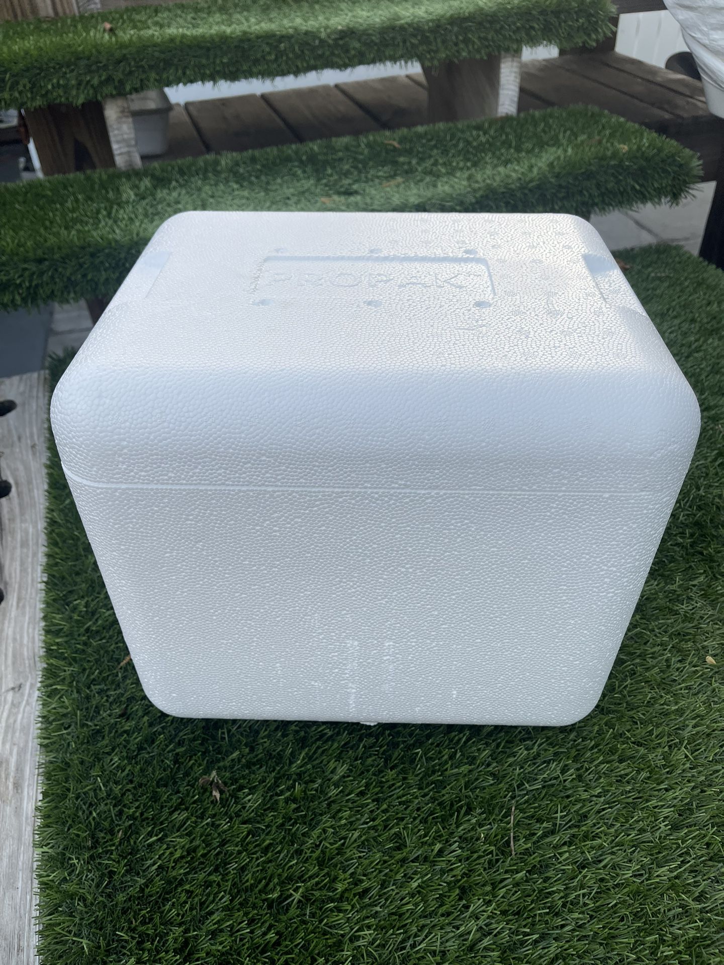 Styrofoam Cooler