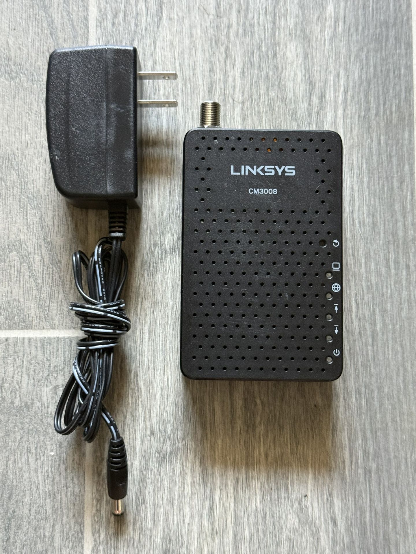 Linksys CM3008 Cable Modem (Tested & Working)