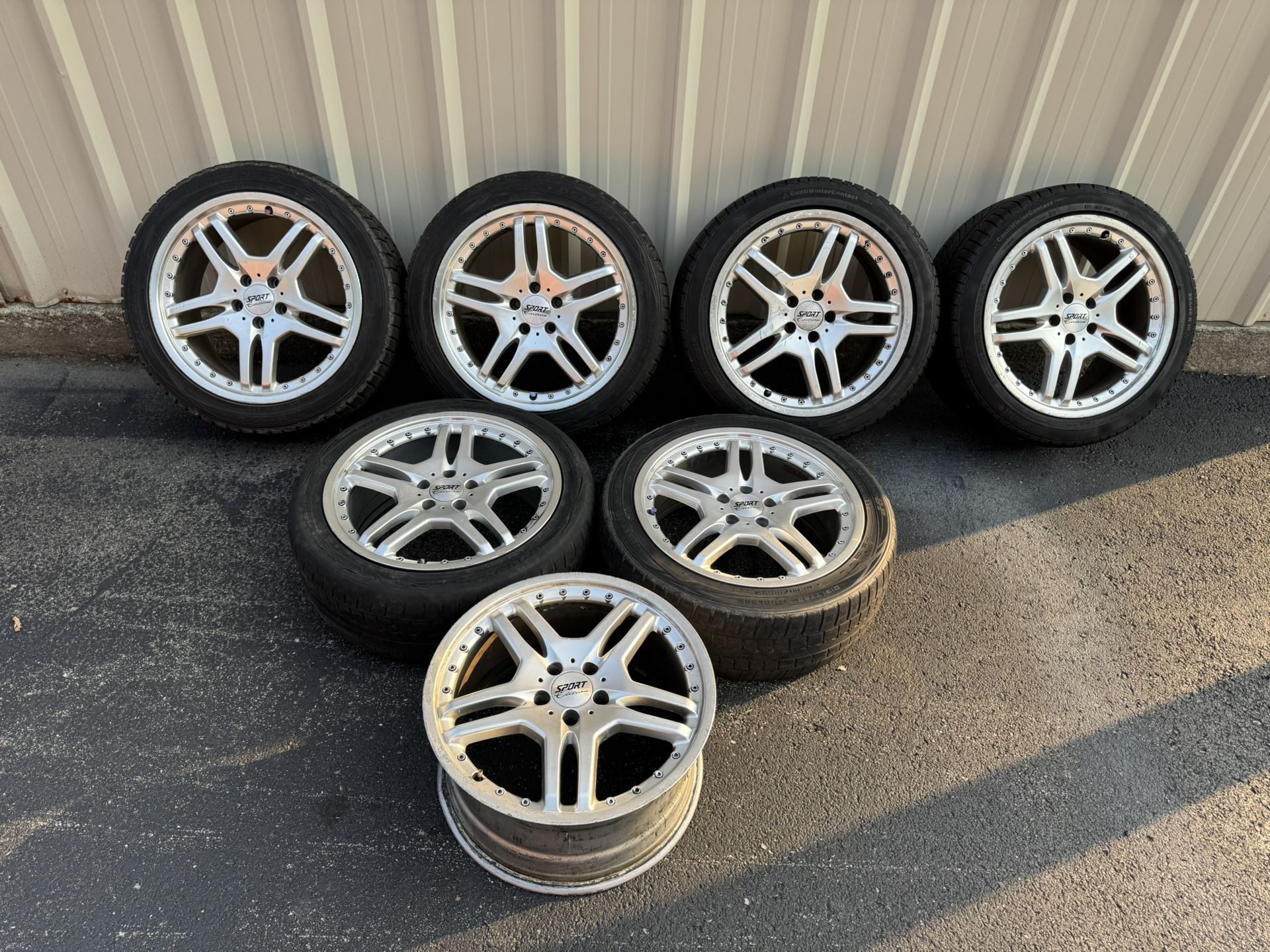 19"Sport Edition Rims with tires Want gone Not Separating