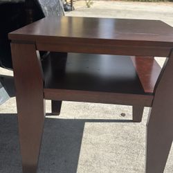 Wooden side table 15$