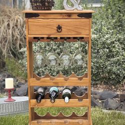 Rustic Wine Rack
