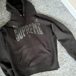 black Supreme rhinestone sweater size M : $40