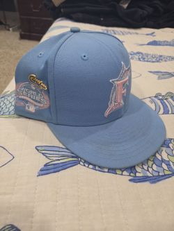 Florida Marlins fitted hat 7 1/2
