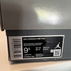 Air Jordan 11 Retro Ps ‘ Cool Grey 