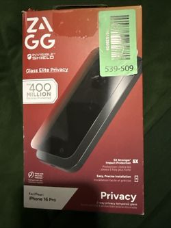 zagg iphone 16 pro privacy