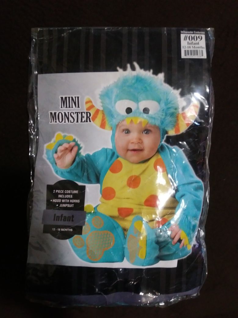 12-18 month monster costume
