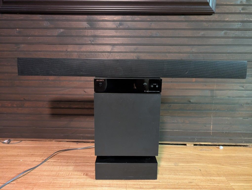 Sony Soundbar With Wireless Subwoofer HT-CT550W