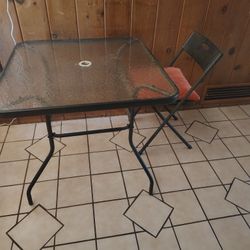 Glass Tempered Glass Table 