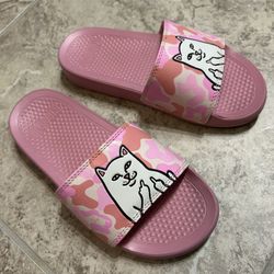 Rip ‘N Dip Lord Nermal Pink Camo Slides