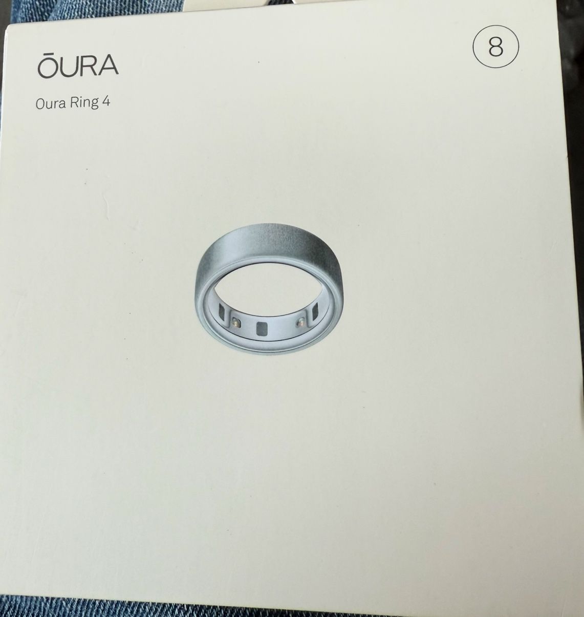 OURA Ring 4 (Silver size 8)