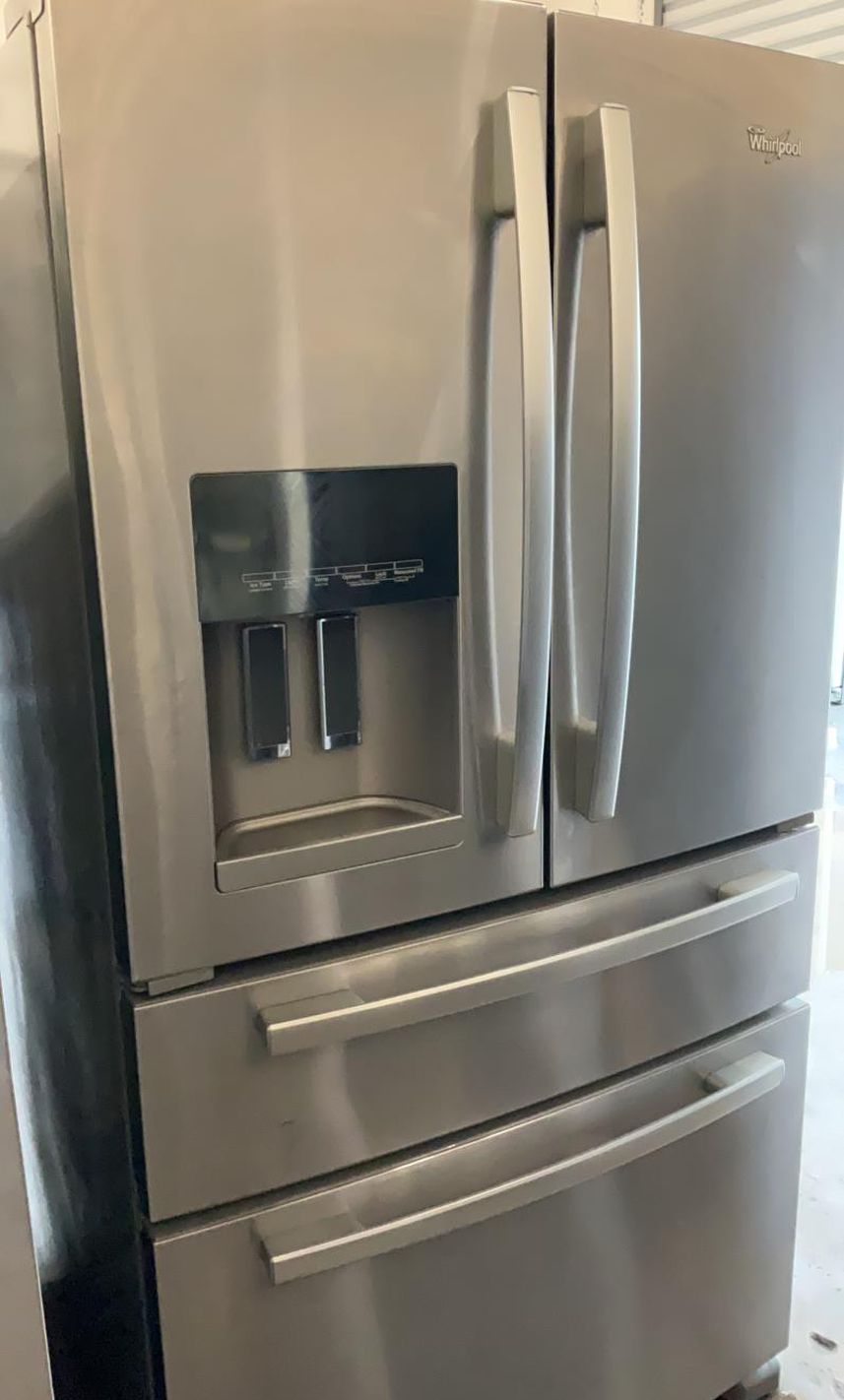 Whirlpool 4-Door Stainless Steel Refrigerator