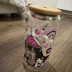 KUROMI glass cup