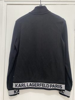 Karl Lagerfeld Paris Logo Tape T-Shirt Dress Gray