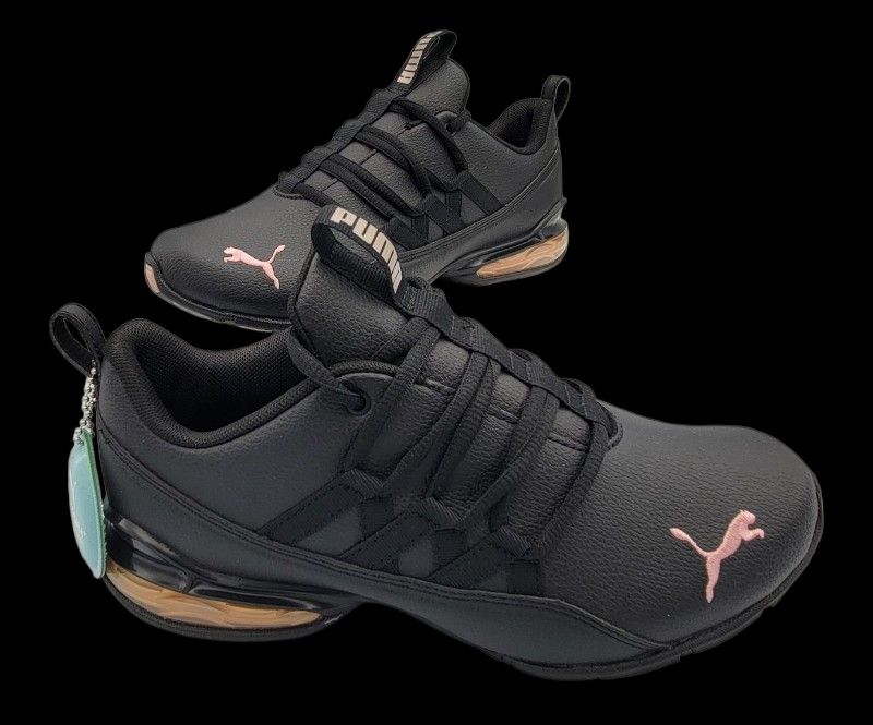 PUMA Black/Pink soft foam Sneakers Woman’s 5.5M Usa