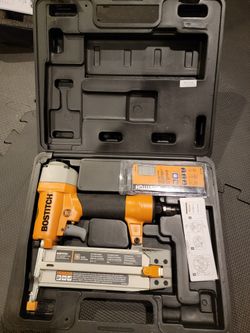 Brand New Bostitch 18-Gauge 7/32-in Narrow Crown Finish Pneumatic Stapler

