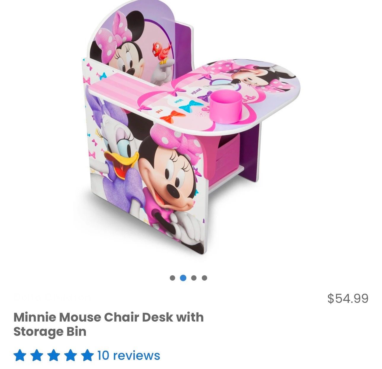 New Minnie Mouse Kids Desk