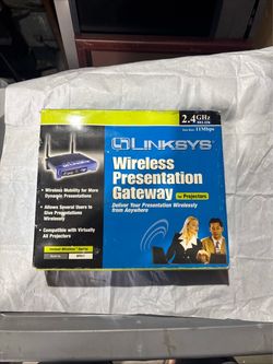 Linksys WPG11 Wireless Presentation Gateway 2.4GHz 802.11b New Open Box