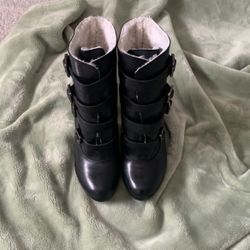 Gianni Bini Black Brat Boots 