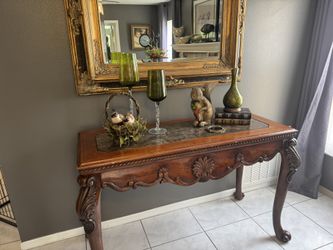 Beautiful Ornate Console / Sofa Table ā Approx. 55ā Wide