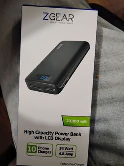 Zgear 20,000 powerbank