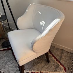 White Accent Chair