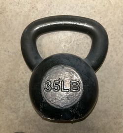 KETTLE BELL 35 POUNDS