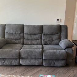 Two piece Recliner Couch 
