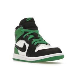 NIKE 😎 Air Jordan 1 High OG PS Green Black Sneakers