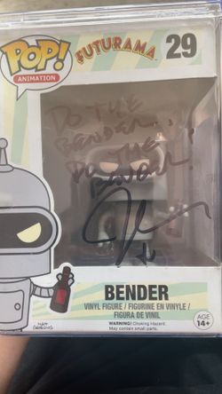 Signed Funko Pops (Read Description )