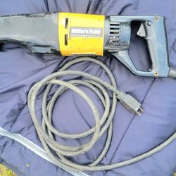 Ingersoll-Rand Miller's Falls Heavy Duty Sawzall 120v corded