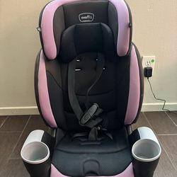 Purple Car Seat 
