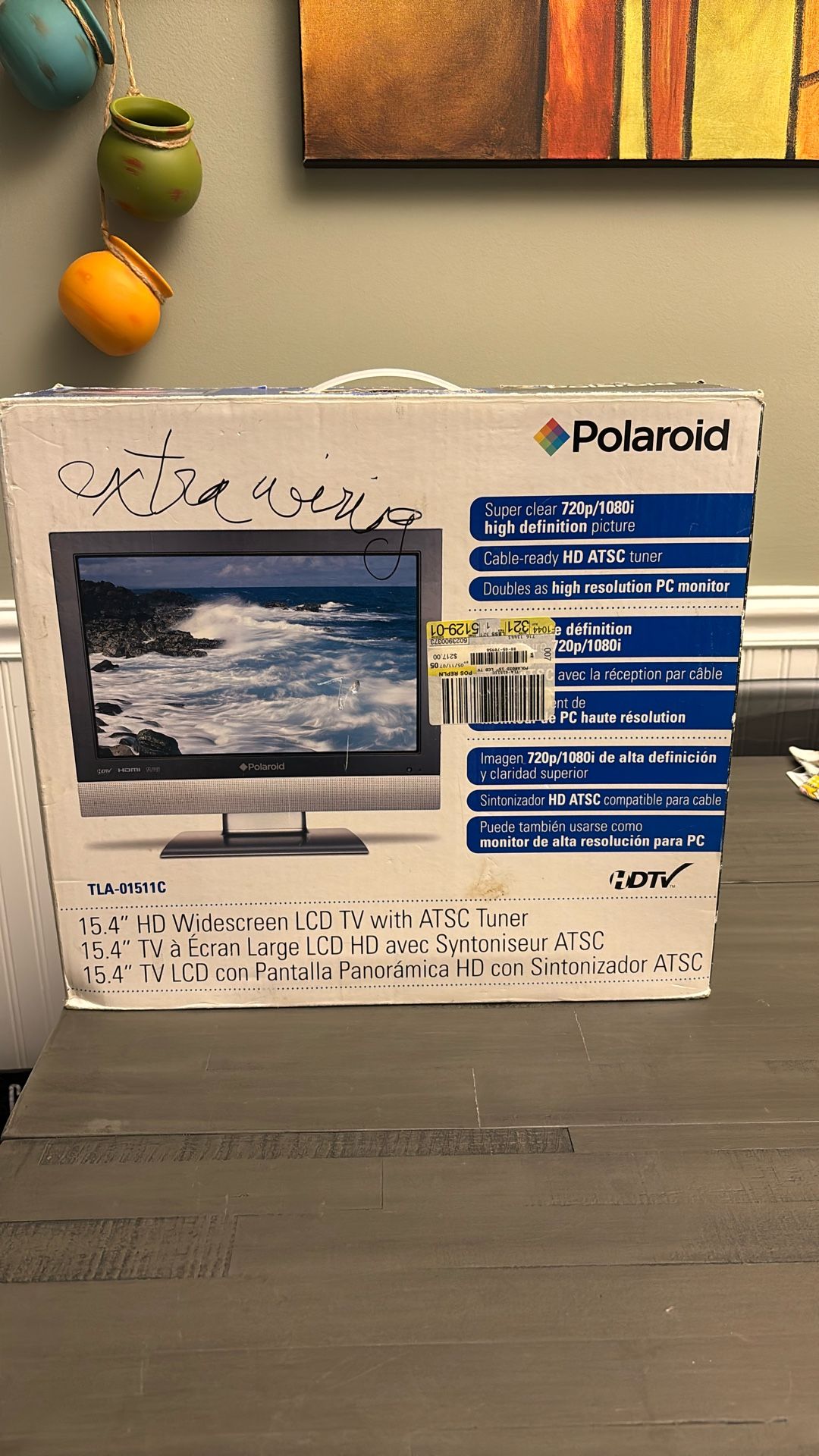 Polaroid HD Widescreen LCD Tv.