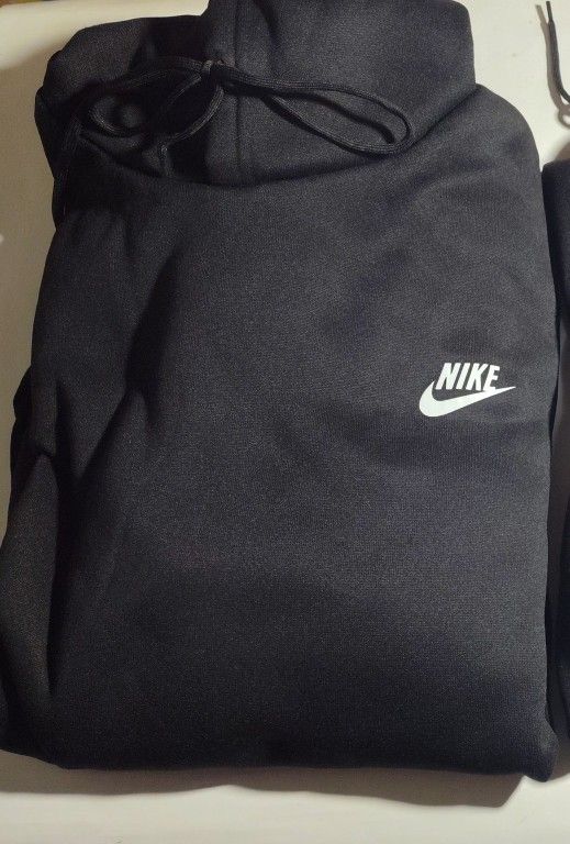 New Custom Black Unisex Nike Hoodie
