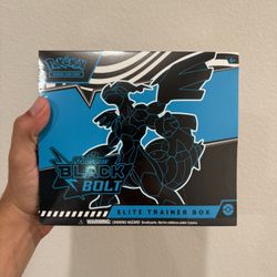 Pokemon TCG Black Bolt Elite Trainer Box ETB 
