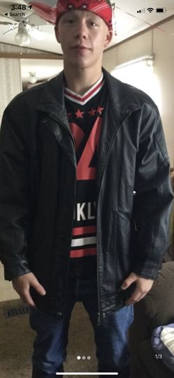 Liz Baker Essentials leather jacket, only wore a handful of times. $50 OBO