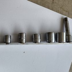 SAE Socket Set With Holder