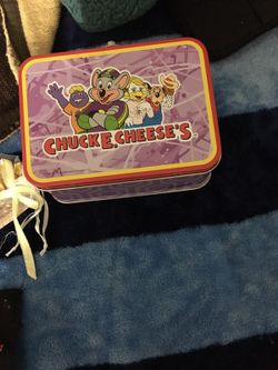 Chucky cheese lunch box/storage box