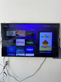 50” TLC TV And A Smaller Tv And A Asus Gaming Monitor