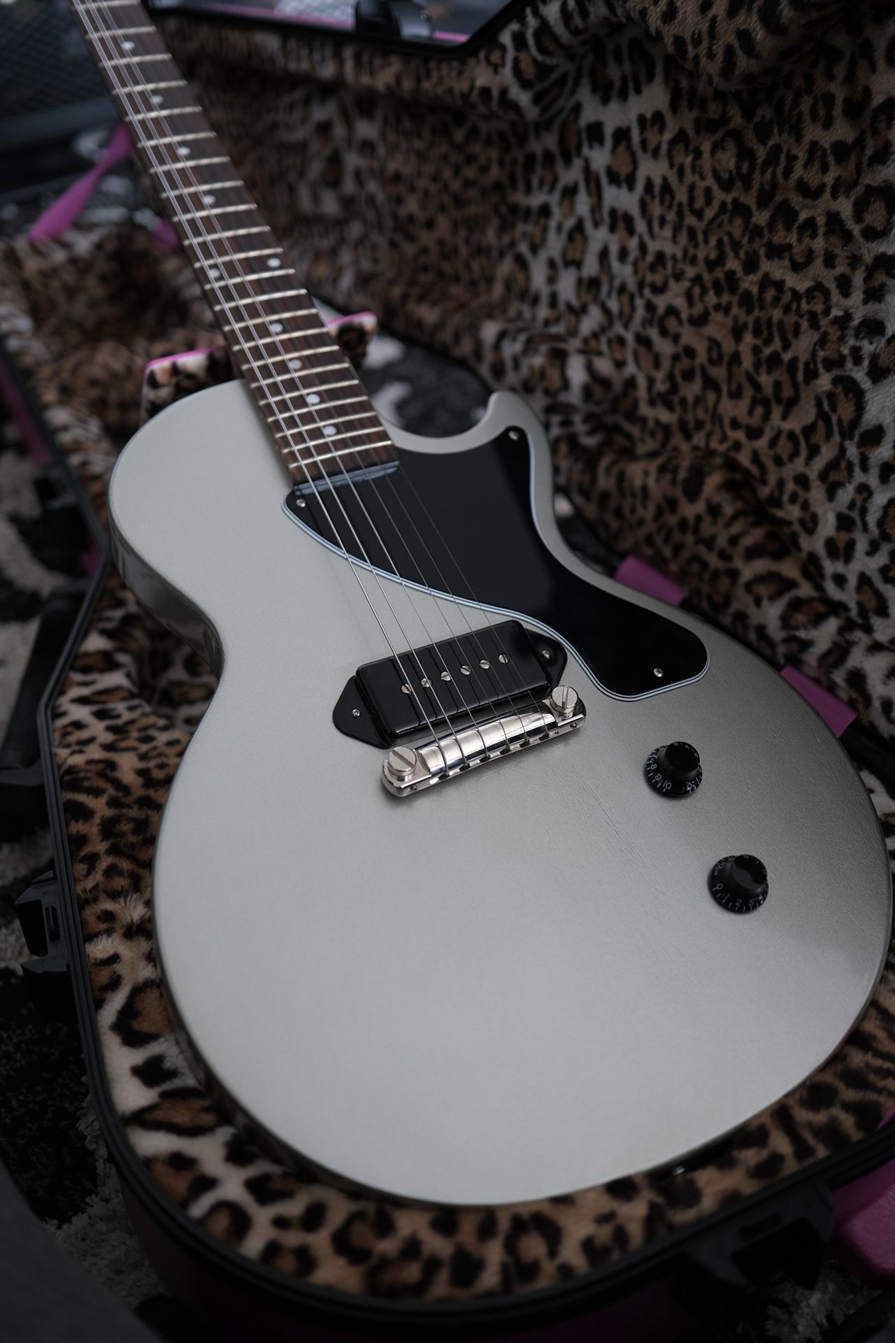 Gibson Les Paul Junior Billie Joe Signature Silver Mist