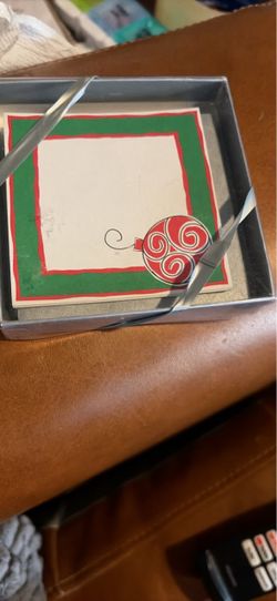 Christmas Ornament Note Cards Box Set